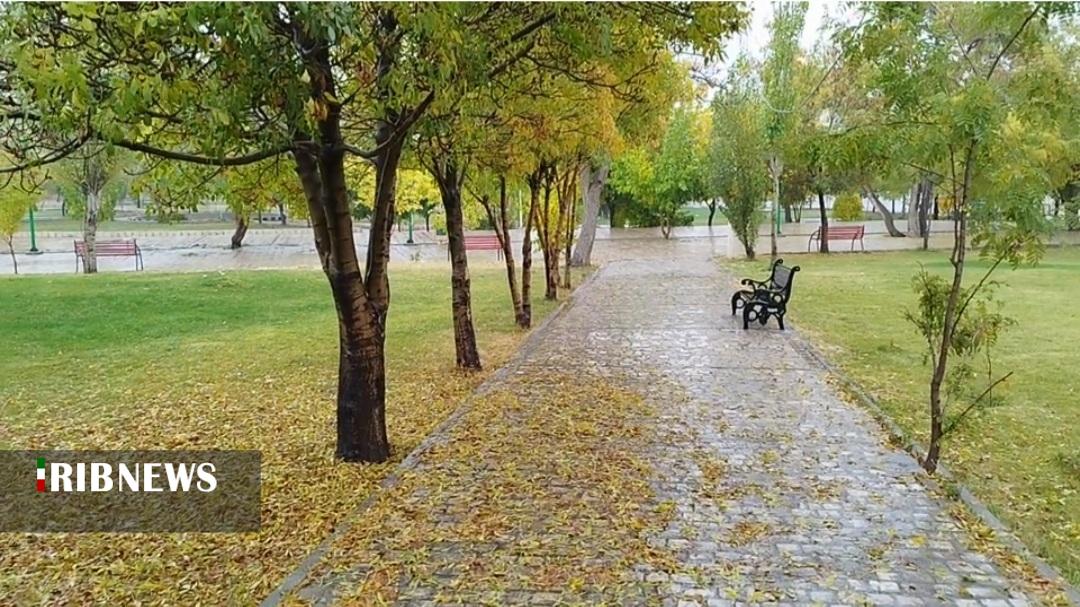 لرستان زیر چتر باران‌های پاییزی