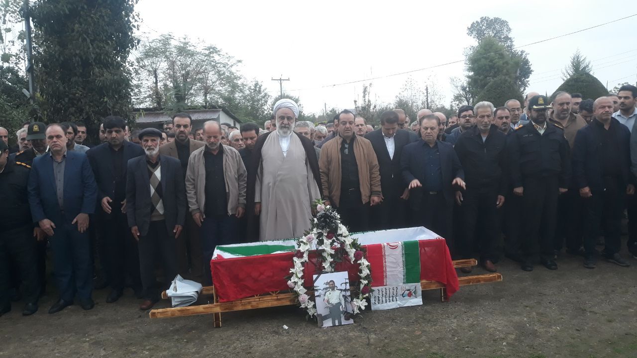 جانباز سرافراز فومنی به خیل یاران شهیدش پیوست