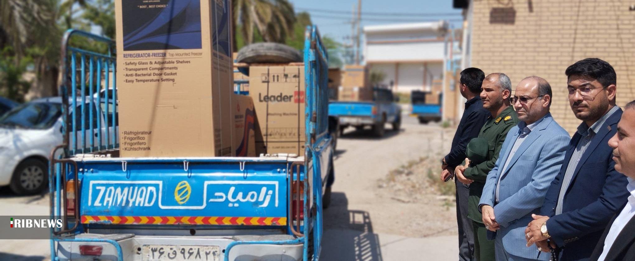 اهدای جهیزیه به نوعروسان حمیدیه اهدای جهیزیه به نوعروسان حمیدیه