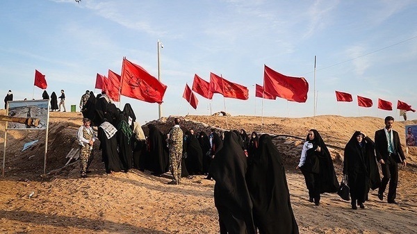 شرکت ۲۶۰ فرهنگی همدانی در اردوی راهیان نور