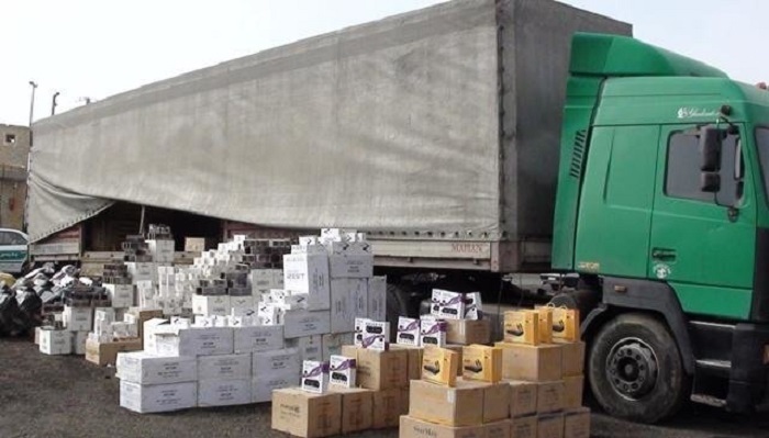 توقیف محموله ۵ میلیارد ریالی کالای قاچاق در زنجان