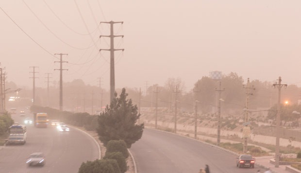 هشدار نارنجی هواشناسی خوزستان نسبت به وقوع گرد و خاک