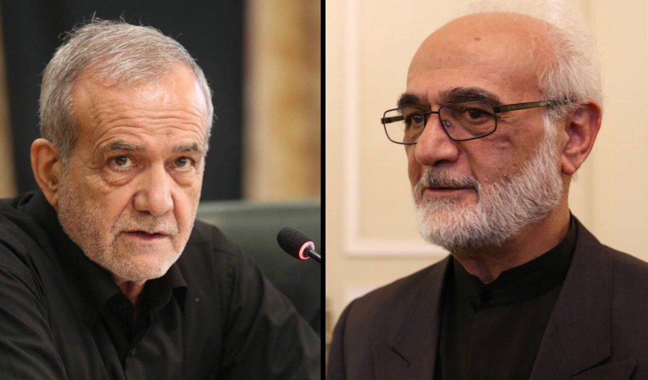 دیدار معاون نظارت و حسابرسی دفتر مقام معظم رهبری با آقای پزشکیان ** دیدار معاون نظارت و حسابرسی دفتر مقام معظم رهبری با آقای پزشکیان **