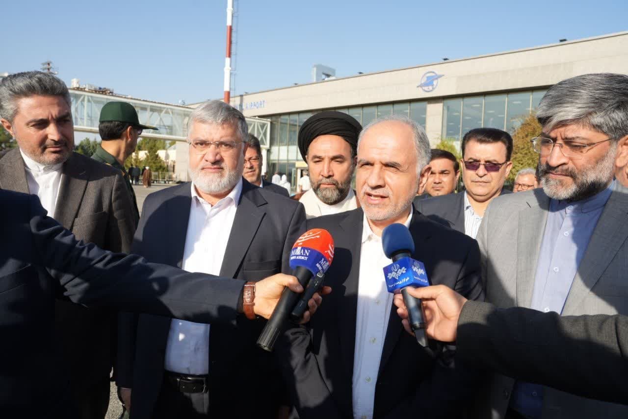 ورود وزیر دادگستری به ارومیه ورود وزیر دادگستری به ارومیه