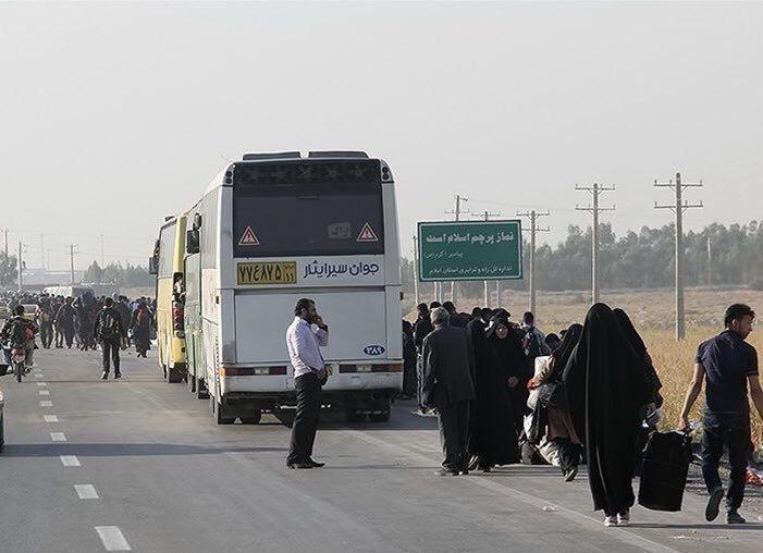 موج سنگین بازگشت مسافران اربعین