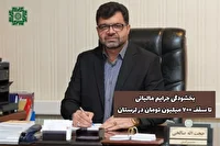 بخشودگی جرایم مالیاتی تا سقف ۷۰۰ میلیون تومان در لرستان