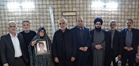 دیدار مسئولان بنیاد شهید با خانواده شهدای اغتشاشات اخیر