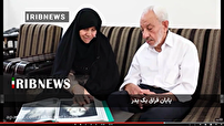 بدرقه پیکر پدر شهیدان احمدی