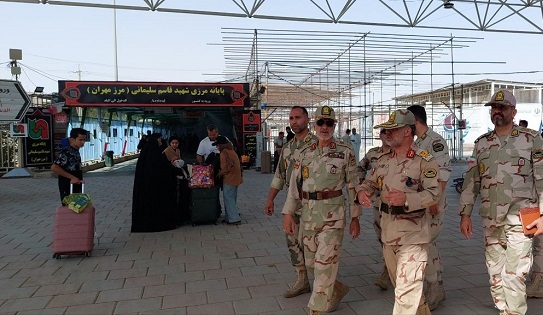 *فرمانده مرزبانی فراجا: امنیت زائران اربعین اولویت اصلی ماست