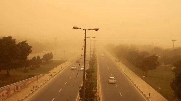 شاخص کیفی هوا در ۵ ایستگاه سنجش آلودگی در وضعیت بحران