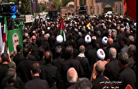 اجتماع عزداران حسینی در روز تاسوعا  
