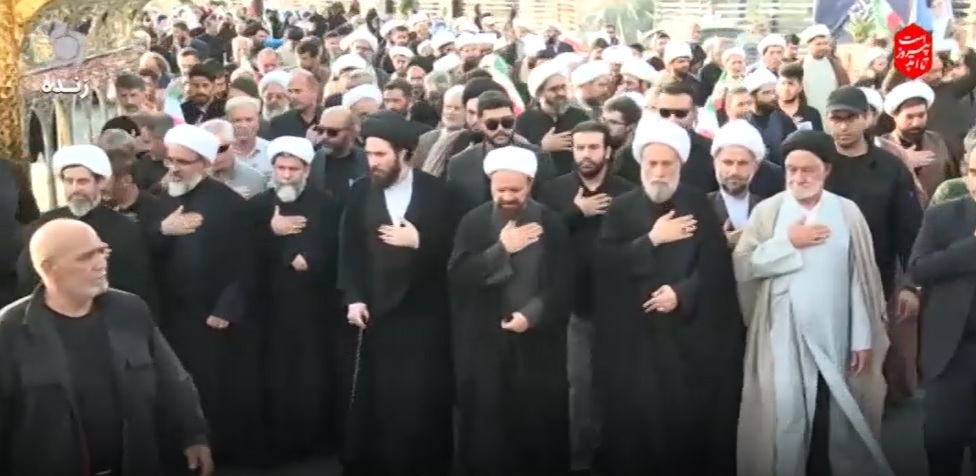 مراسم عزاداری سالروز دفن شهدای کربلا در سومین حرم اهل بیت(ع) در ایران