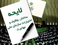 لایحه تشکیل سازمان ملی مهاجرت در نوبت رسیدگی صحن مجلس