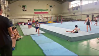 برگزاری مسابقات ژیمناستیک انتخابی قهرمانی کشور در رشت