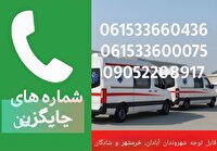 اعلام شماره تلفن‌های جایگزین سامانه ۱۱۵ در جنوب غرب خوزستان