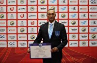 درخشش داور سمنانی در آزمون جهانی جودو
