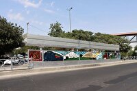 افتتاح ایستگاه اتوبوس رباط کریم در منطقه ۱۱