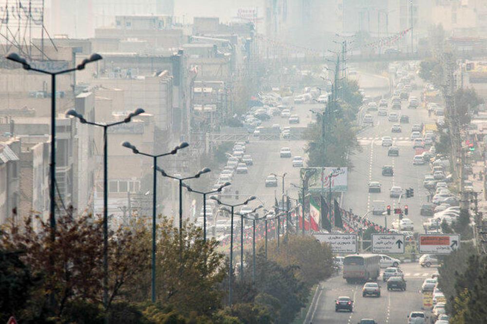 آلودگی هوای ۱۲ شهر خوزستان در وضعیت قرمز و نارنجی