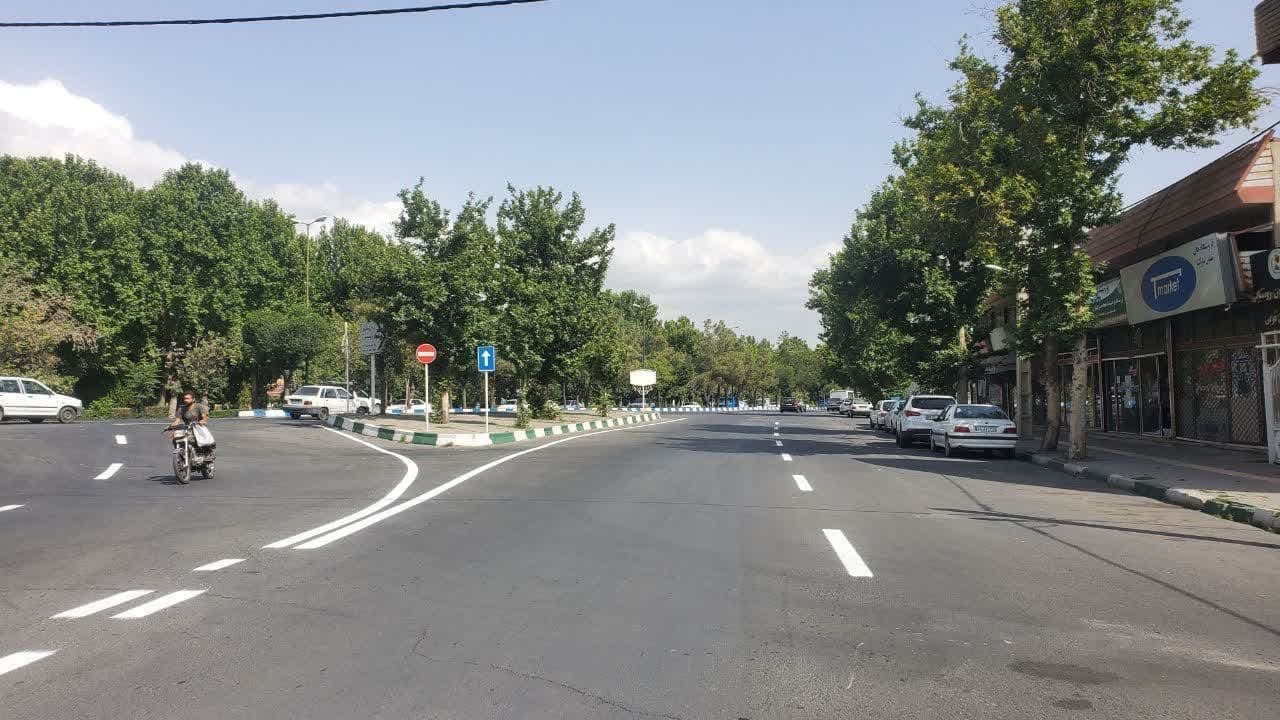 خط کشی ۴۸۰ کیلومتر عملیات خط کشی محوری در معابر مناطق ۵ گانه شهرداری ارومیه
