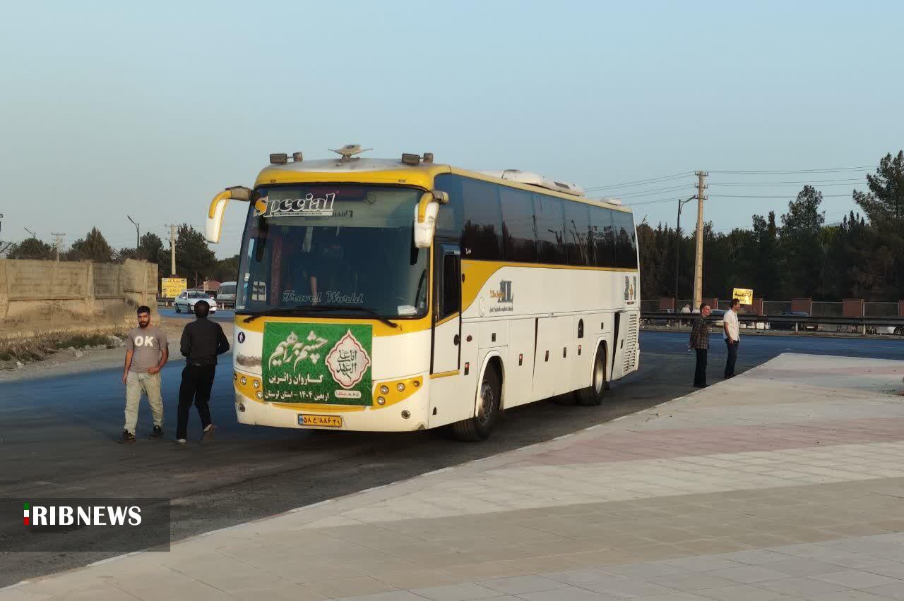اعزام ۱۰۰ درصدی ناوگان حمل و نقل عمومی لرستان به مرز مهران و شلمچه