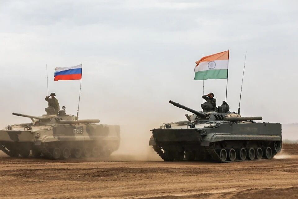 برگزاری رزمایش نظامی روسیه و هند برگزاری رزمایش نظامی روسیه و هند