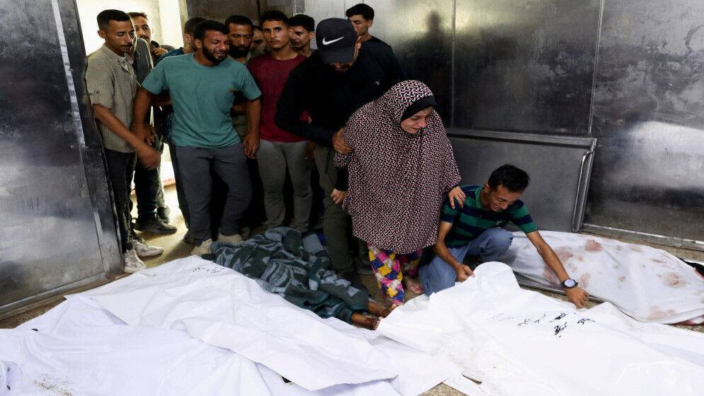 کشف پیکر ده‌ها شهید در نوار غزه