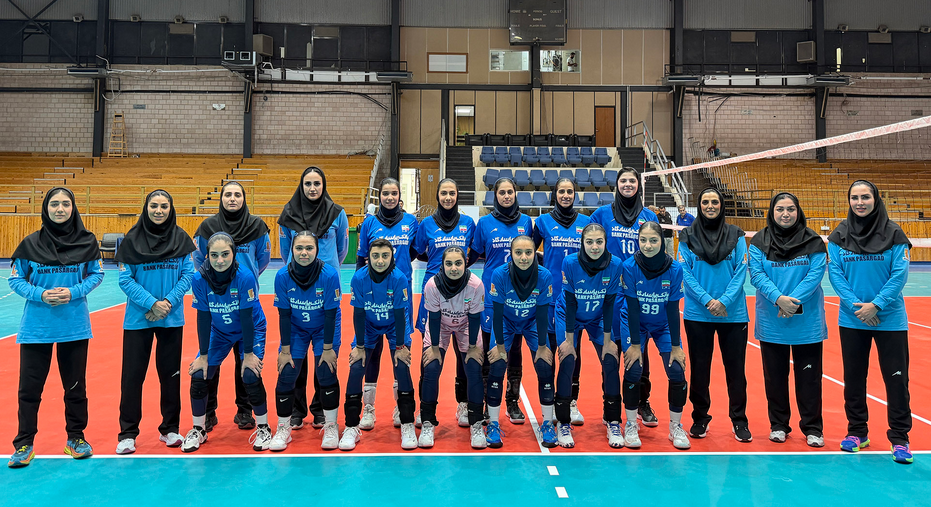 برگزاری آخرین تمرین تیم والیبال کمتر از ۱۶ سال دختران کشورمان