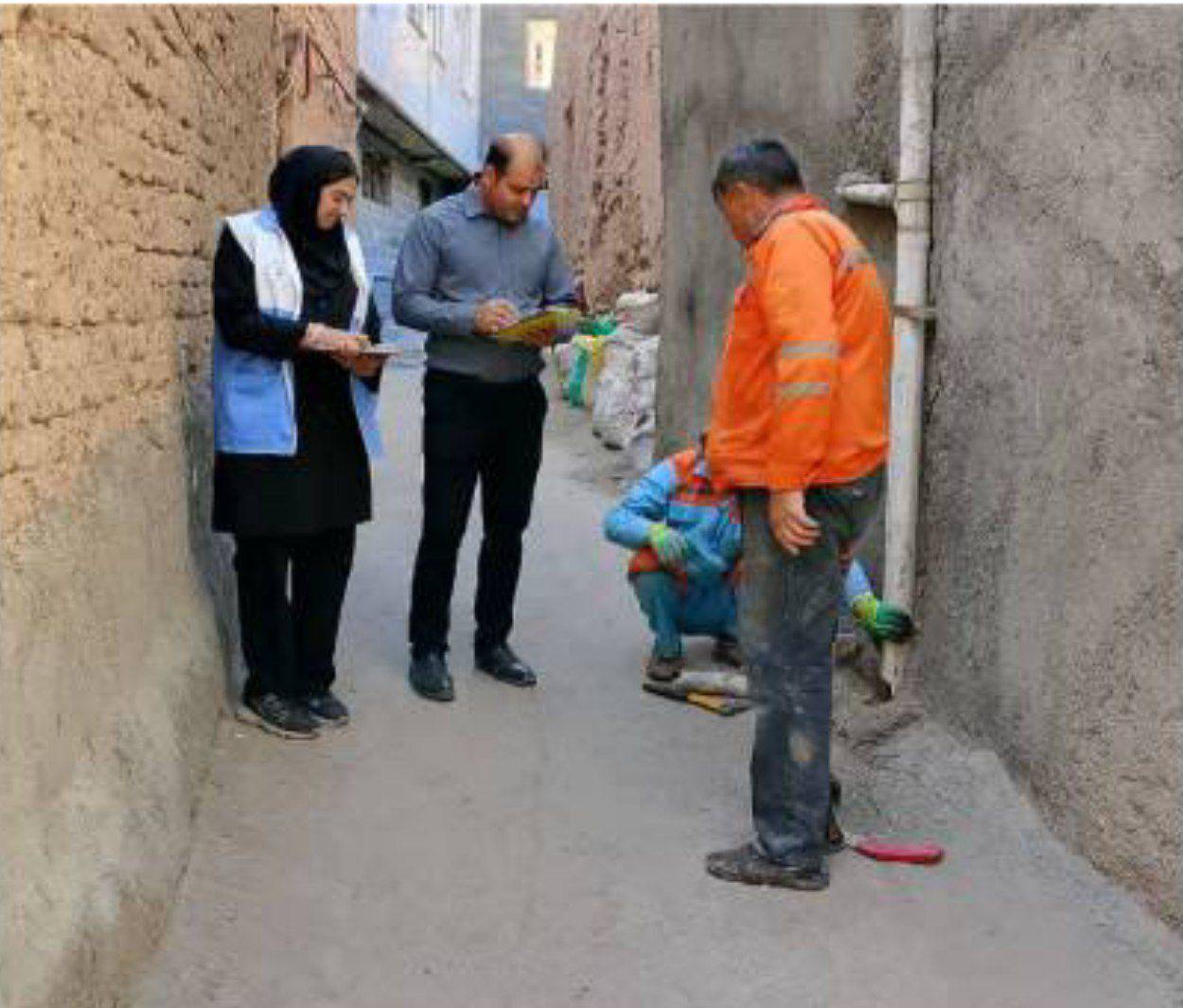 تقویت بهداشت عمومی با مسدود سازی چشمه‌های خروجی فاضلاب در درود