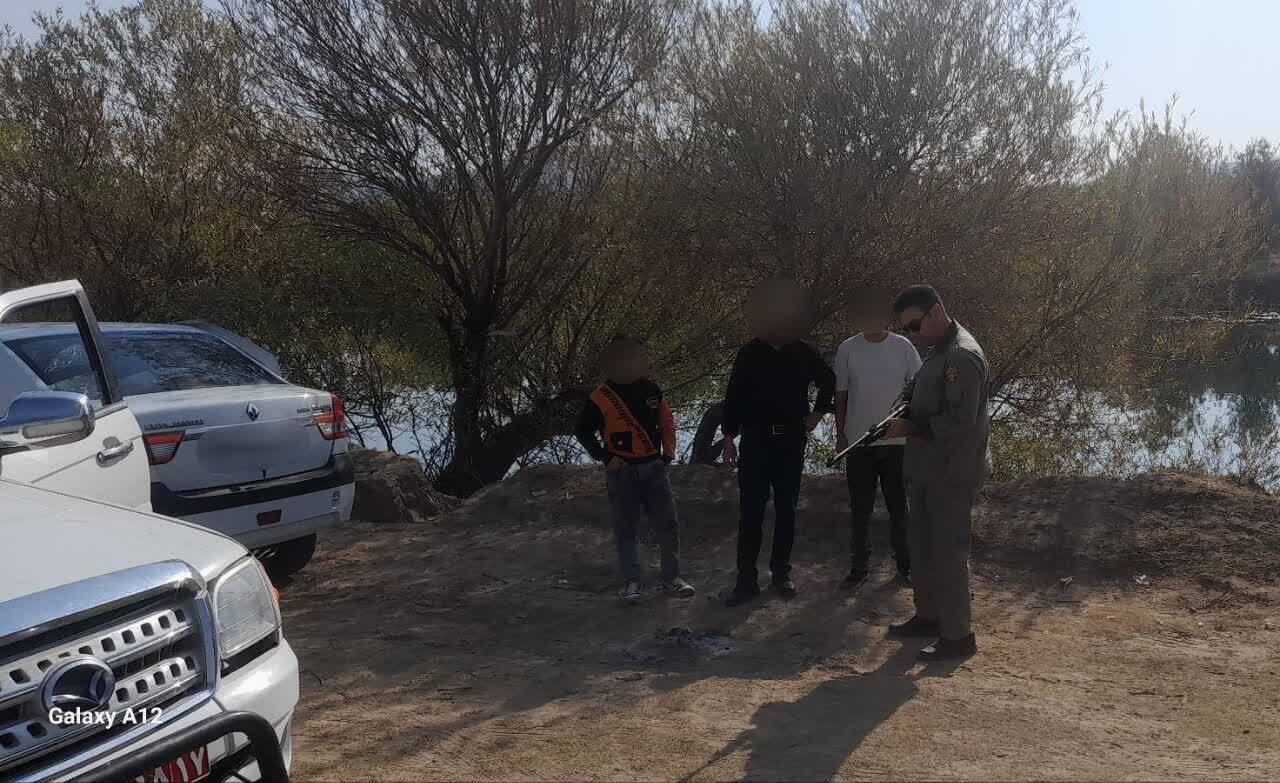 دستگیری دو شکارچی متخلف در منطقه حفاظت شده تالاب نوروزلو