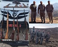دستگیری متخلفان زیست محیطی در گرین لرستان