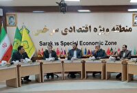 گازرسانی به واحد‌های تولیدی در منطقه ویژه اقتصادی سرخس