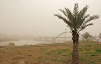 خرمشهر در وضع نارنجی آلودگی هوا