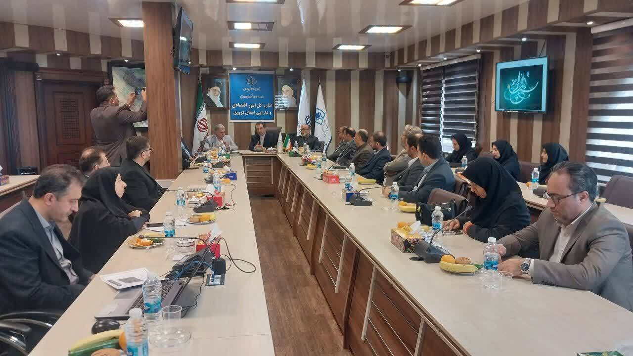 تکریم و معارفه مدیرکل اموال تملیکی قزوین؛ رفیعی جایگزین حیدری شد