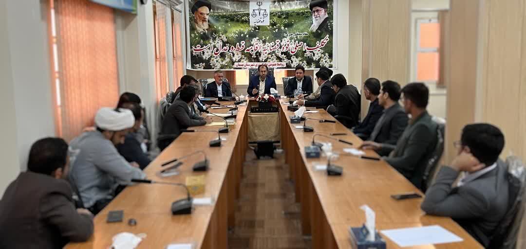 ضرورت رعایت عدالت و حقوق مراجعین در دادگستری