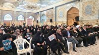 تجلیل از جمعی از مادران و همسران شهدا و خانواده‌های شهدای اقتدار در رشت