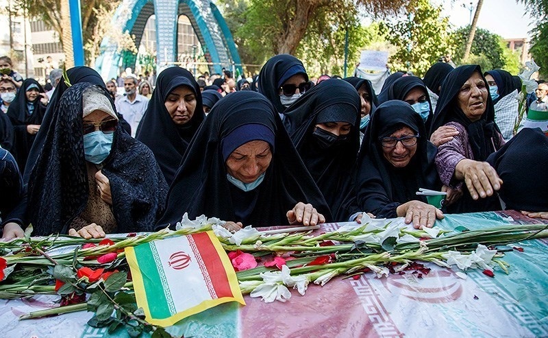 خاکسپاری شهدای خوشنام در کهگیلویه و بویراحمد