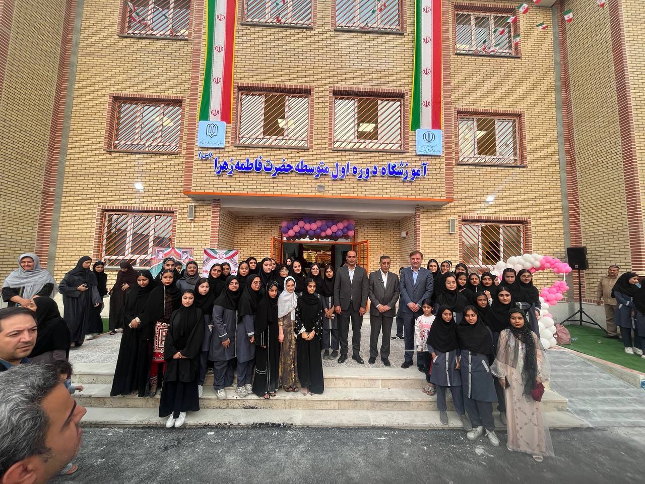 افتتاح مدرسه ۱۲ کلاسه با حضور معاون اجرایی رئیس‌جمهور