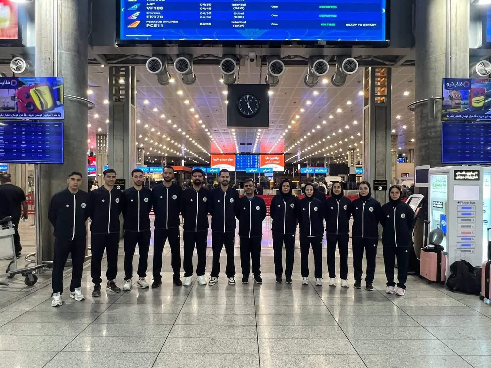 اعزام ورزشکاران اصفهانی به مسابقات سنگاپور