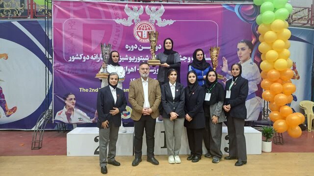 خوزستان قهرمان رقابت‌های کاراته سبک شیتوریو شیزوکای کشور شد