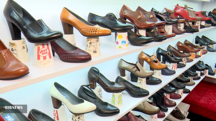 تنوع کفش چرمی در تبریز